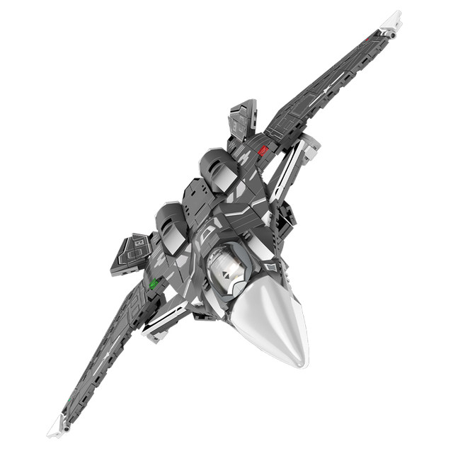 Xuannv aerospace combat aircraft assembled building blocks aviation military adult high-difficulty small particle educational boy toys