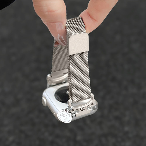适用华为手表watchfit3手表带新款金属磁吸watch fit2高级感女生腕表4pro智能女款腕带5的专用手表链手带系列 - 图1
