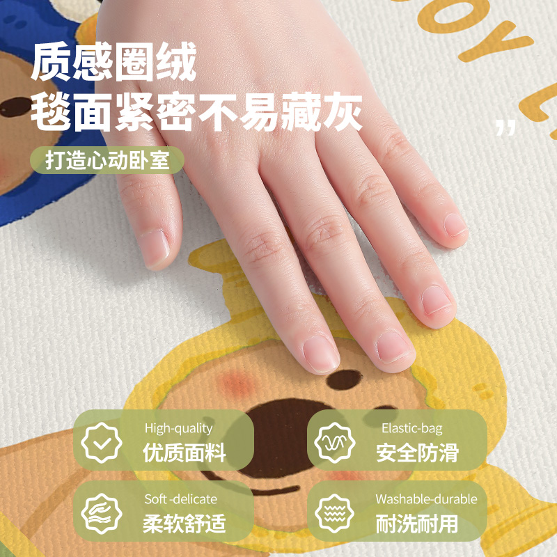 新款卡通飘窗垫窗台垫榻榻米卧室主卧阳台垫四季通用坐垫可定制 - 图2