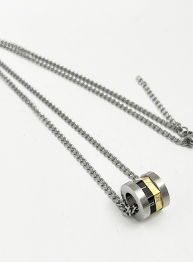 毛衣链女轻奢小众设计感潮男项链