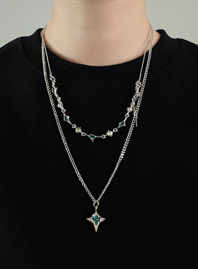 其他钛钢钛钢蛇骨链女毛衣链