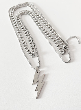 其他钛钢钛钢古巴链男女古巴项链