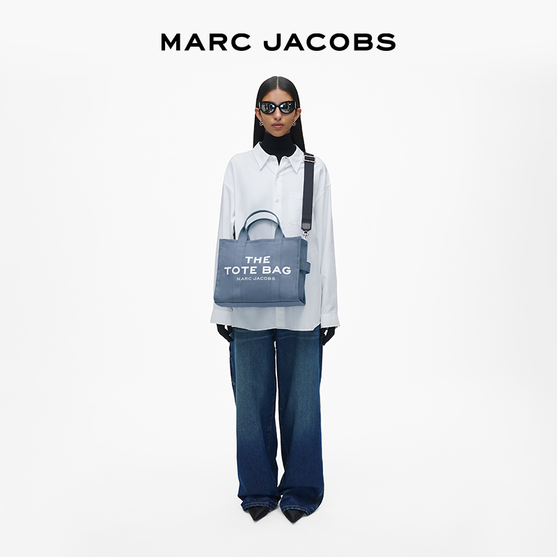 MARC JACOBS MJ TOTE中号帆布纯色时尚松弛感通勤托特包-图2