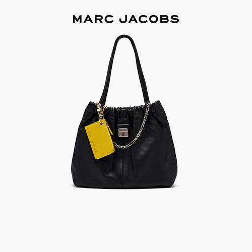 【礼物】MARC JACOBS/莫杰 MJ 牛皮纯色钱包零钱包卡包挂饰 - 图3