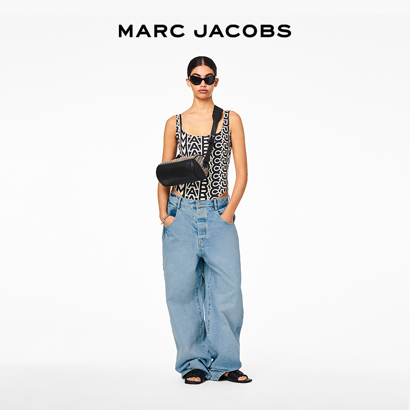 【季末折扣】MARC JACOBS THE DUFFLE织物老花单肩斜挎行李包-图2