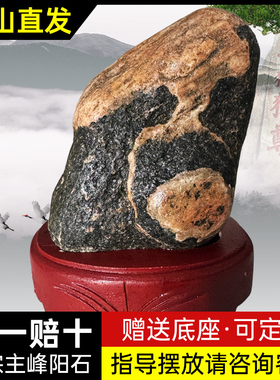 室外镇宅补缺角靠山石客厅摆件
