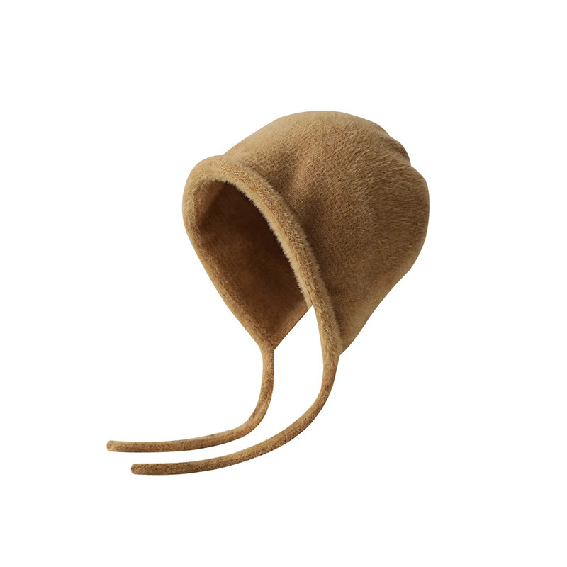 Classy key新加坡设计师联名款秀禾堆堆帽针织兔毛保暖雷锋帽子女,淘宝优惠券,粉丝福利购,淘宝优惠卷