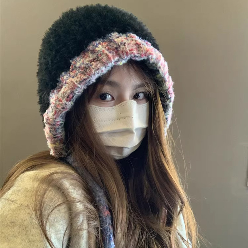 Classy key新加坡设计师联名款保暖护耳套头帽子显脸小百搭针织帽,淘宝优惠券,粉丝福利购,淘宝优惠卷