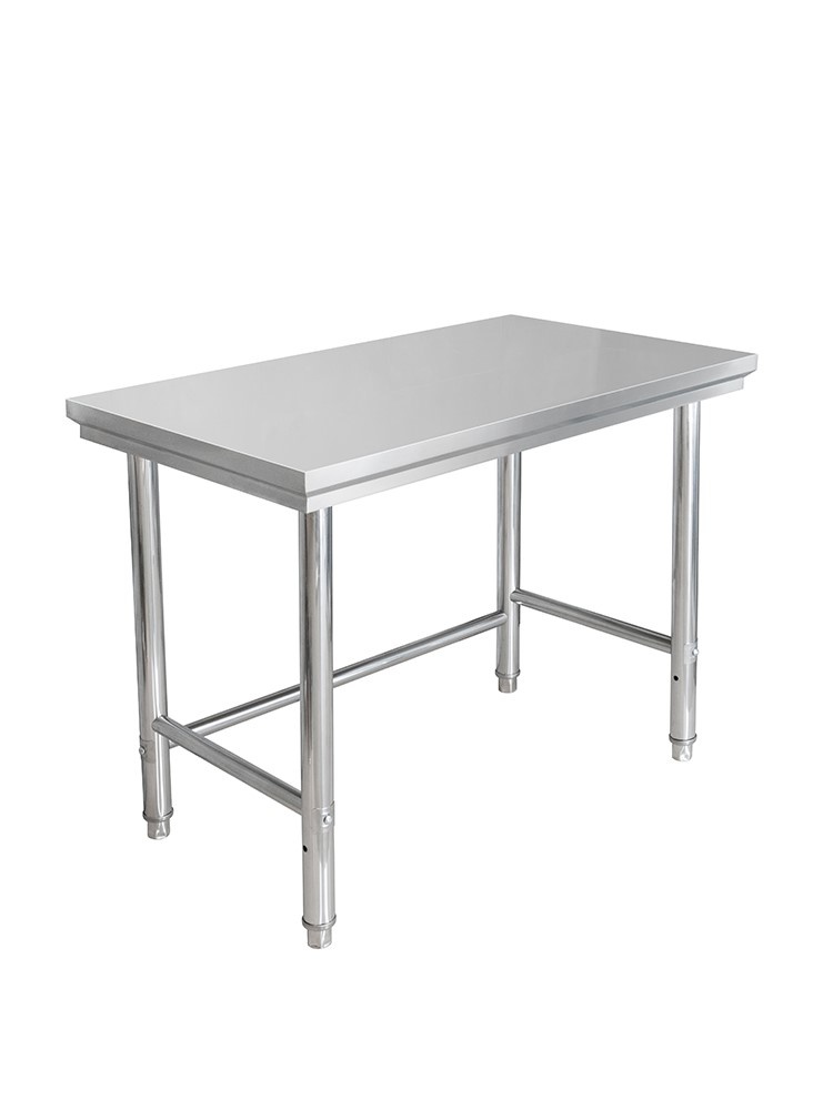 单层不锈钢厨房工作台饭店专用操作台灶台架一层商用打荷台切菜桌