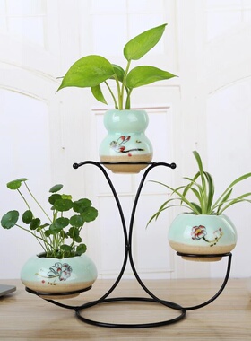 好货【二件套】欧式玻璃花瓶透明彩色水培植物花瓶客厅装饰摆件插