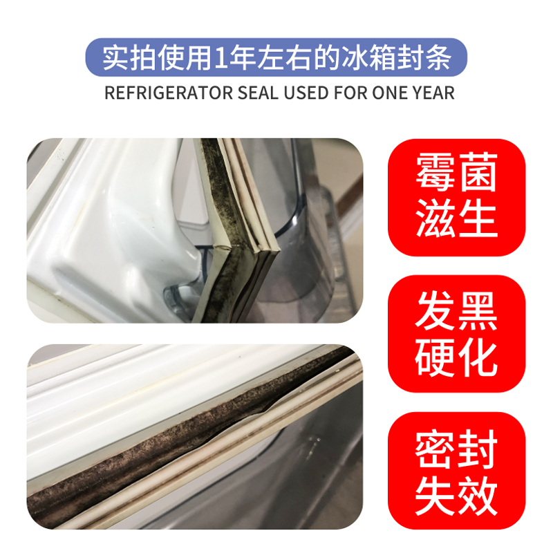 适用美的冰箱BCD-236TMN 213WTM(E) 230TGSM 192GTM门密封条胶条 - 图1