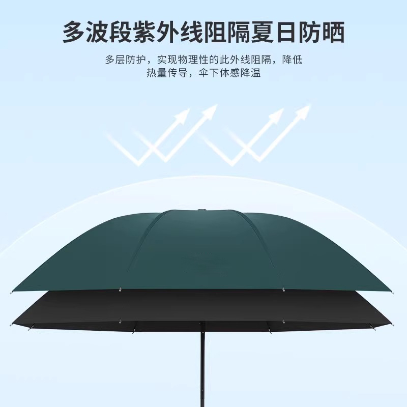 【天猫u先恩佳专享】晴雨两用折叠UV雨伞男女学生防晒遮阳伞-图1