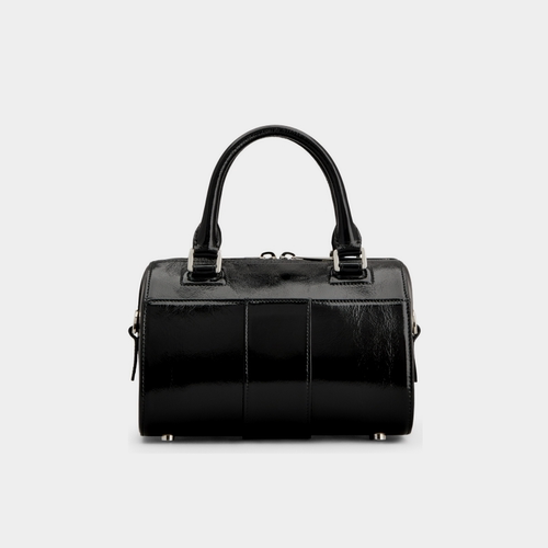 【圣诞礼物】Roger Vivier/RV女包Belle Vivier漆皮保龄球包 - 图1