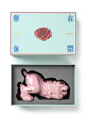 ESOTERIC THING 喜行乐卧虎香炉 TIGER INCENSE BURNER