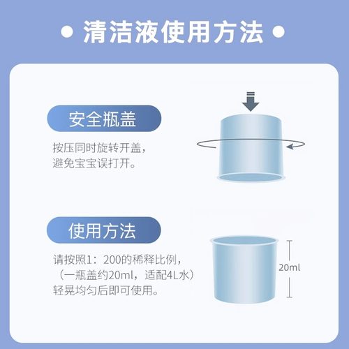 适配石头扫地机器人清洁液p10pro/G10/T7PLUS/T8地面板专用清洗剂 - 图0