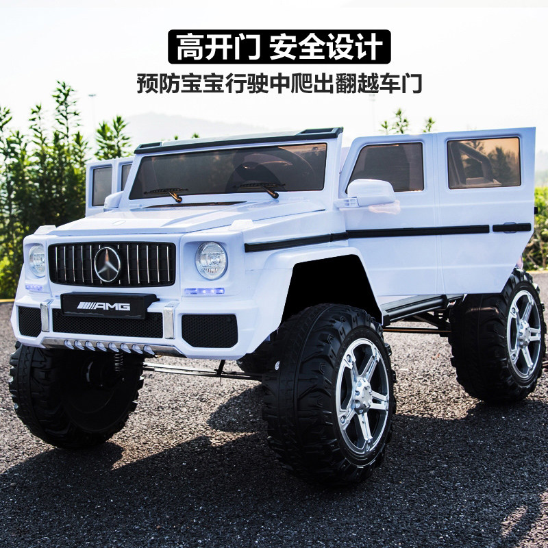 双人座儿童四轮越野可坐男女电动车 久派童车儿童电动车