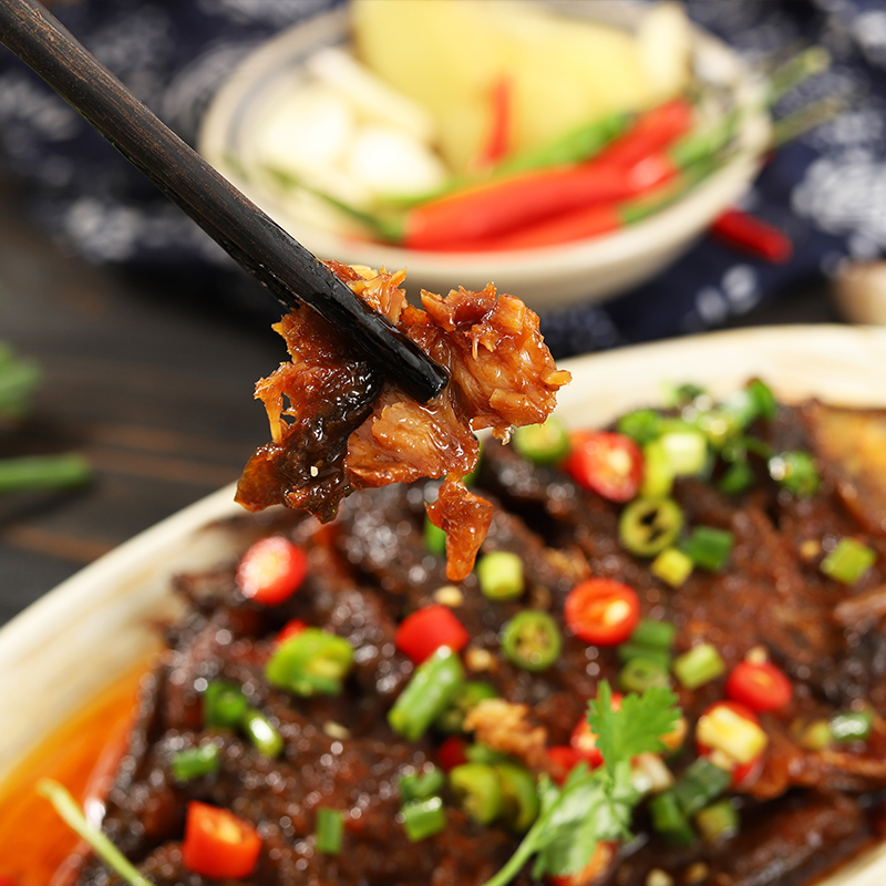 糖醋鲫鱼即食熟食下酒菜熏鱼酥鱼冷吃鲫鱼鱼肉卤味鱼干预制菜小吃 - 图1