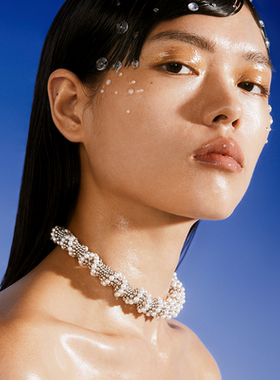 手作重工ExtroCode钉珠卷领项链