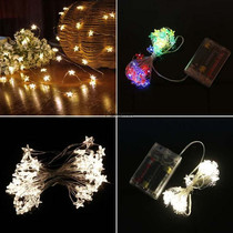 -5m -5m 50 LED Waterproof Stars Copper Wire Fairy String Lights -