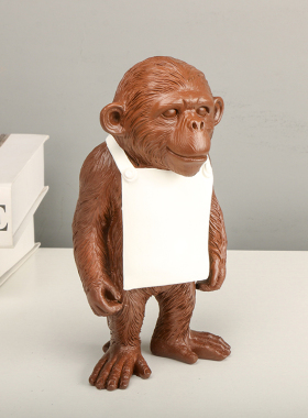 banksy潮牌班克西心情卡通风摆件