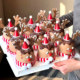Christmas cocoa flavor cartoon cookie cake decoration ornaments