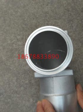 豪沃金王子 斯太尔德龙 增压器连接弯管进气管铝管61560110165