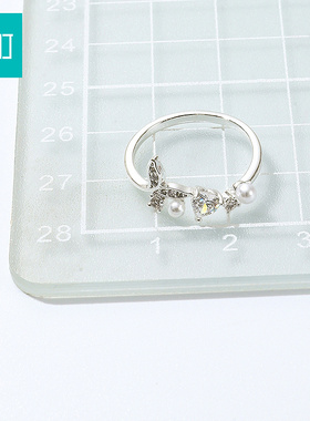 畹町精致鱼尾戒指开口可调节女小众设计指环轻奢高级感配饰