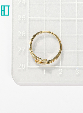 畹町精致开口戒指