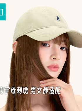 畹町水洗质感软顶棒球帽显脸小帽子遮阳防晒鸭舌帽