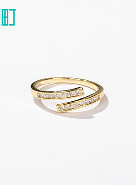 畹町天然淡水珍珠开口戒指