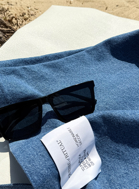 2025方形太阳镜男潮韩系ins大框显瘦黑色高级感潮墨镜女防紫外线