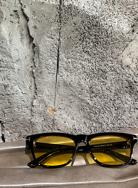 池昌旭同款黑色遮阳彩色墨镜女方圆脸夏季防紫外线近视太阳镜男潮