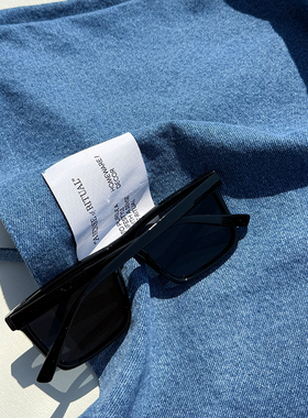 方框复古黑框墨镜男潮个性开车