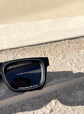 美式复古朋克ins墨镜男潮高级感