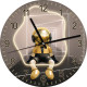 Dilan Cartoon Children's Cute Silent Guest Bedroom Clock