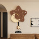 High-end clock wall clock swing quartz clock without punching