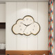 Cloud creative swing silent decorative swing clock