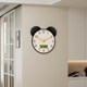 Swinging Silent Living Room Cartoon Perpetual Calendar Wall Clock
