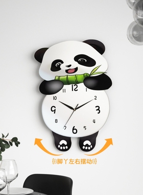 新款网红静音钟表挂钟免打孔
