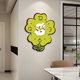 Youcaihua art swing silent clock home wall clock
