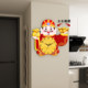 New God of Fortune clock silent home swing without punching
