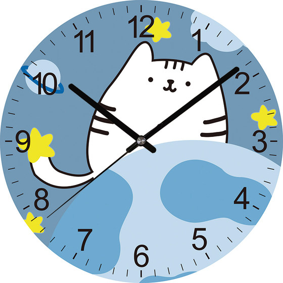 Dilan clock wall clock living room home cartoon cute