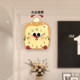 Clock wall hanging swing wall clock silent clock no punching