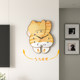 Internet celebrity kitten clock swing calendar decorative wall clock