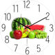 Dilan Internet celebrity fruit wall clock living room stylish and simple