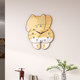 Internet celebrity kitten clock swing calendar decorative wall clock