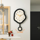 Internet celebrity silent swing calendar clock without punching holes