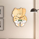 Internet celebrity kitten clock swing calendar decorative wall clock