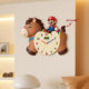 Tail Wagging Quartz Clock Silent Wall Clock Perpetual Calendar