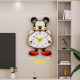 New swing clock wall clock silent bedroom dining room